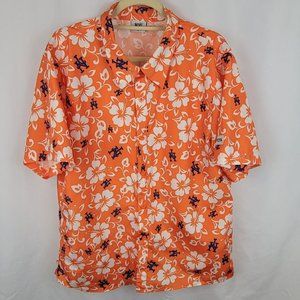 New York Mets Hawaiian Shirt Toyota Citi Field SGA Size XL Button Short Sleeve